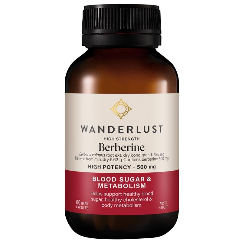 Wanderlust 小檗碱(黄连素)60粒
