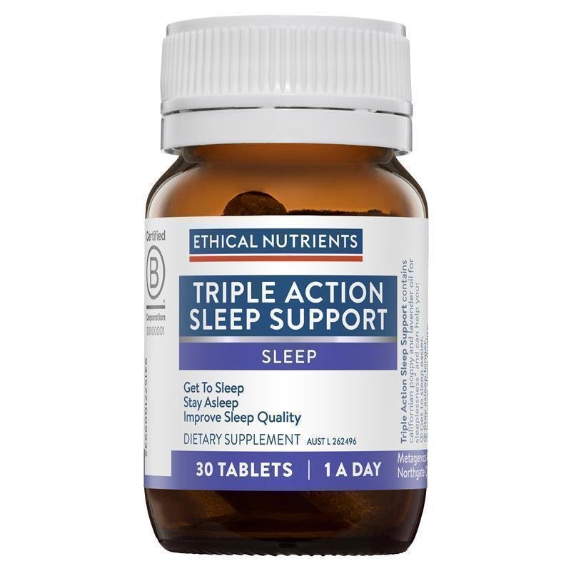 Ethical Nutrients 三效睡眠支持片 30片
