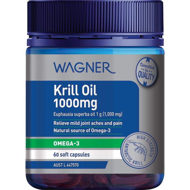 Wagner 磷虾油 1000mg 60粒