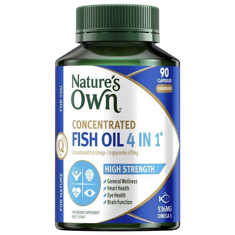 Nature's Own 自然之宝 四合一浓缩鱼油 90粒
