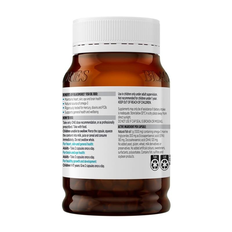Blackmores 澳佳宝 深海鱼油 1000mg 200粒