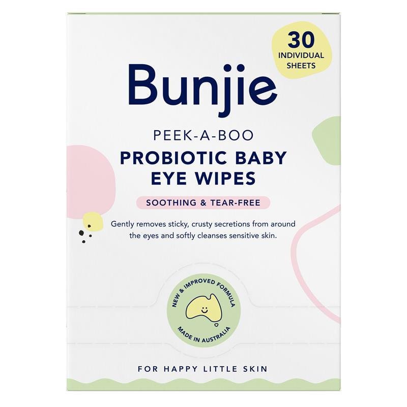 Bunjie 益生菌婴儿眼部湿巾 30片