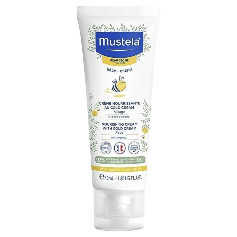 Mustela 妙思乐婴儿干性肌肤滋养面霜 40ml