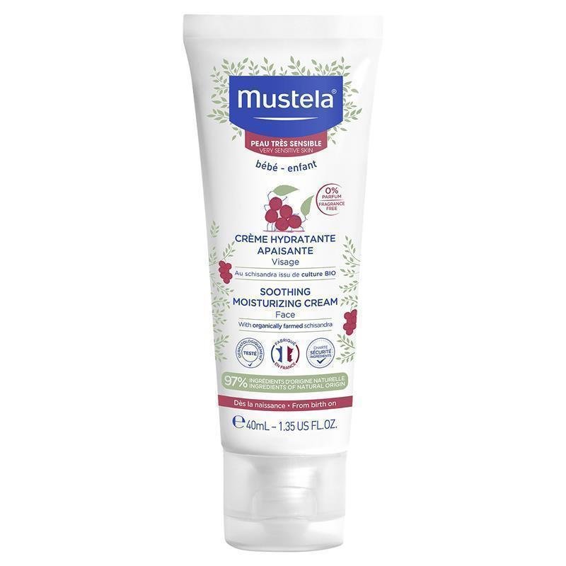 Mustela 妙思乐 无香舒缓保湿面霜 40ml