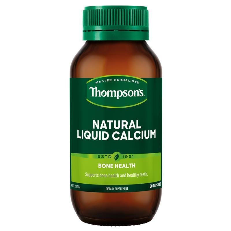Thompson's 天然液体钙 60粒