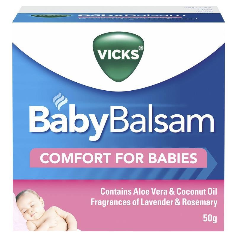 Vicks BabyBalsam 婴儿舒缓通鼻胸背膏 50g