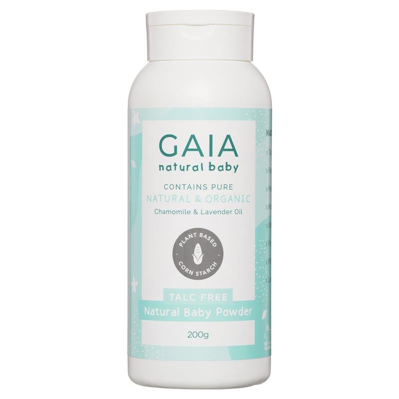 Gaia 婴儿天然爽身粉 200g