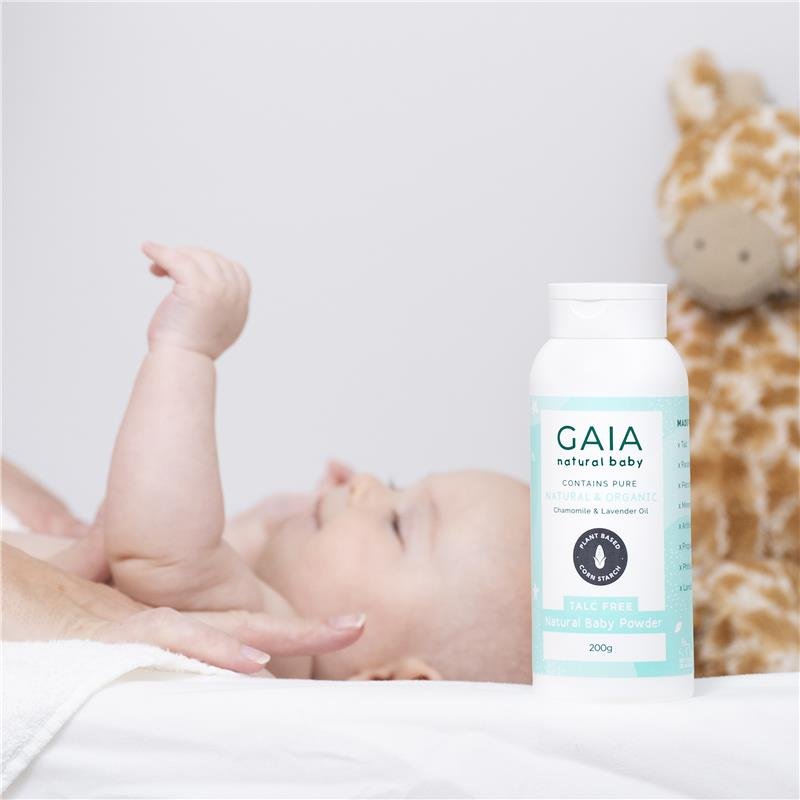 Gaia 婴儿天然爽身粉 200g