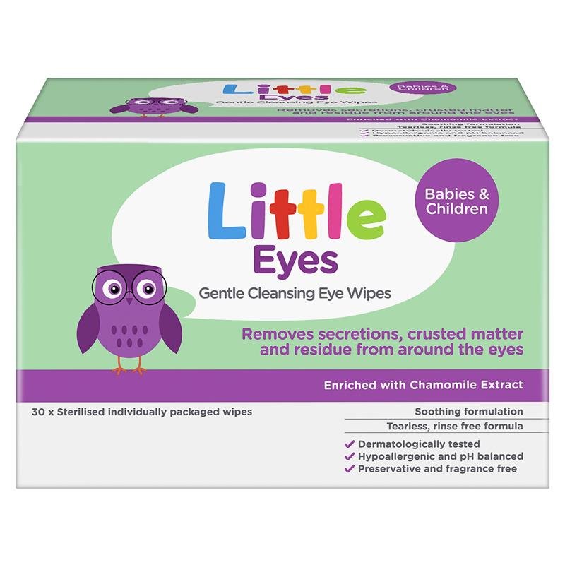 Little Eyes 婴儿眼部清洁湿巾 30片