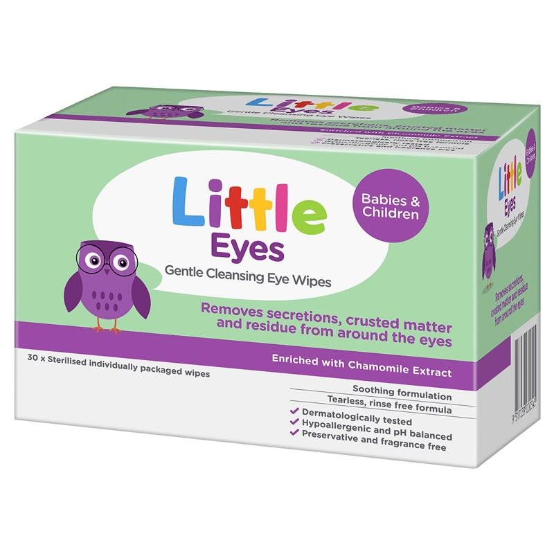 Little Eyes 婴儿眼部清洁湿巾 30片