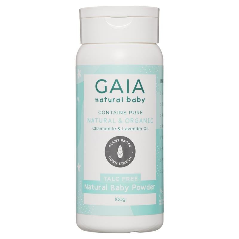 Gaia 婴儿天然爽身粉 100g