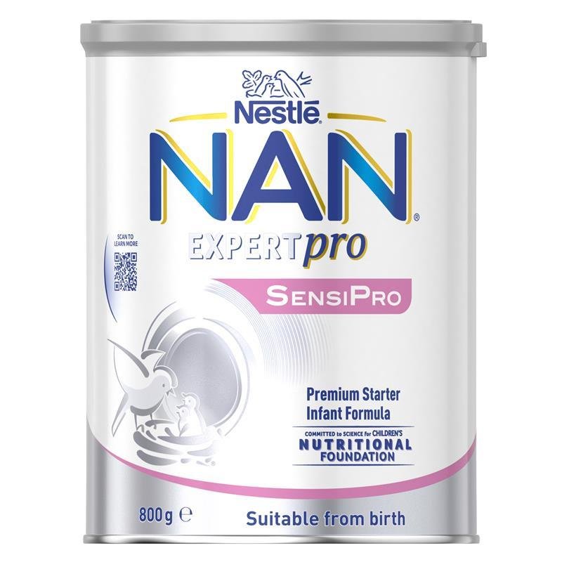 雀巢 NAN 超级能恩 SENSIpro 婴儿配方奶粉 0-12月 800g