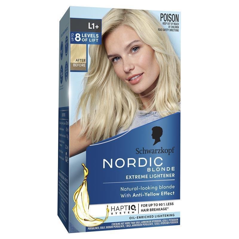 施华蔻 Nordic L1+ 超强漂浅剂 漂发膏 新版