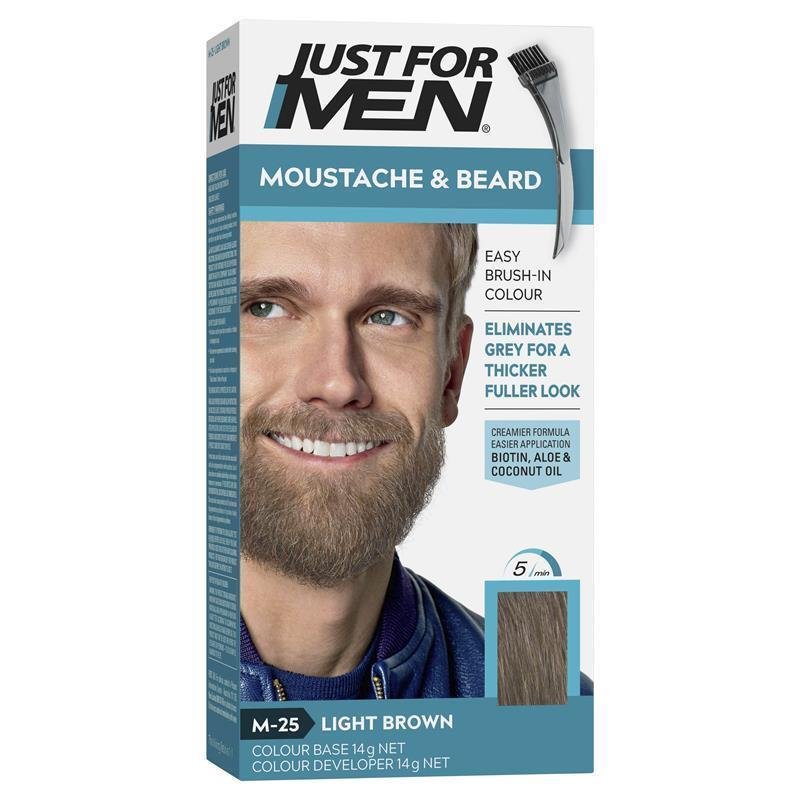 Just for Men 胡须染色膏 浅棕色