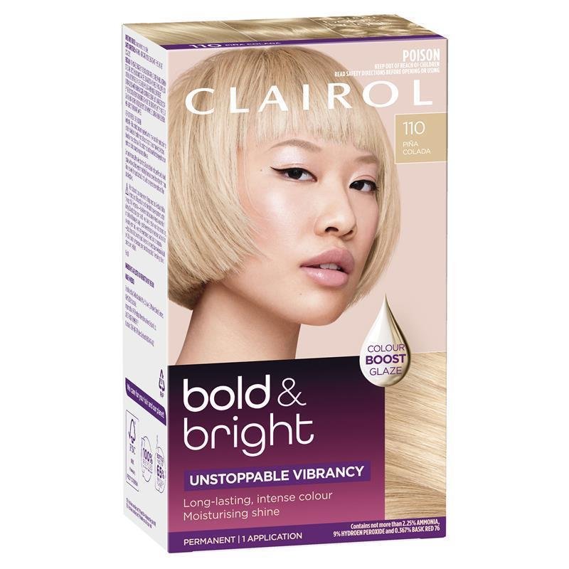 伊卡璐 Bold & Bright 永久染发膏 110 Pina Colada 浅金