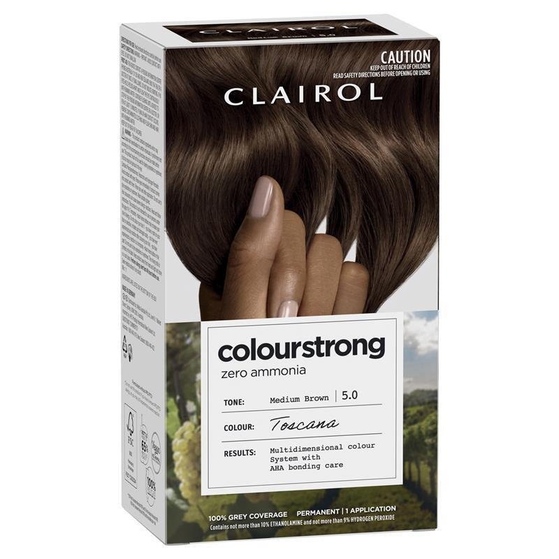 伊卡璐 Colour Strong 永久染发膏套装 5.0 中棕色