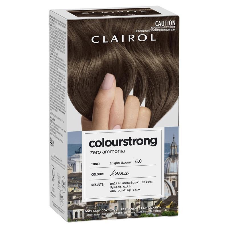 伊卡璐 Colour Strong 永久染发膏套装 6.0 浅棕色