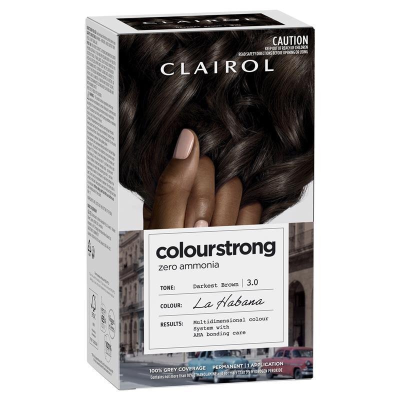 伊卡璐 Colour Strong 永久染发膏套装 3.0 最深棕色