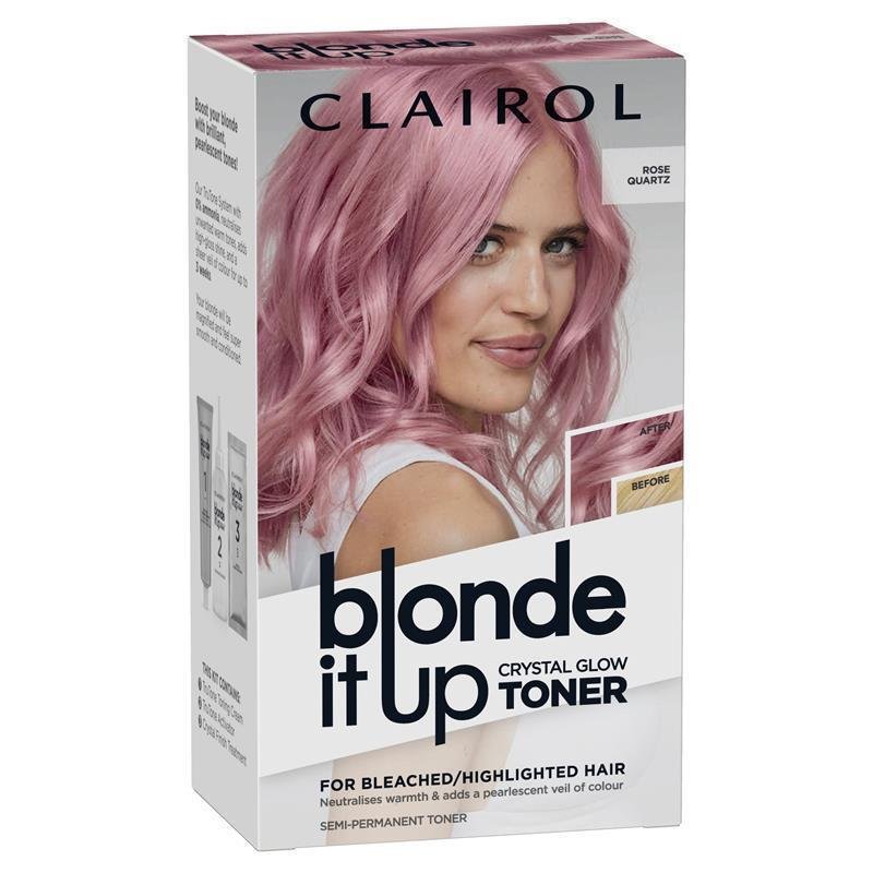 伊卡璐 Blonde It Up Crystal Glow 半永久调色剂 Rose Quartz 玫瑰石英粉调色