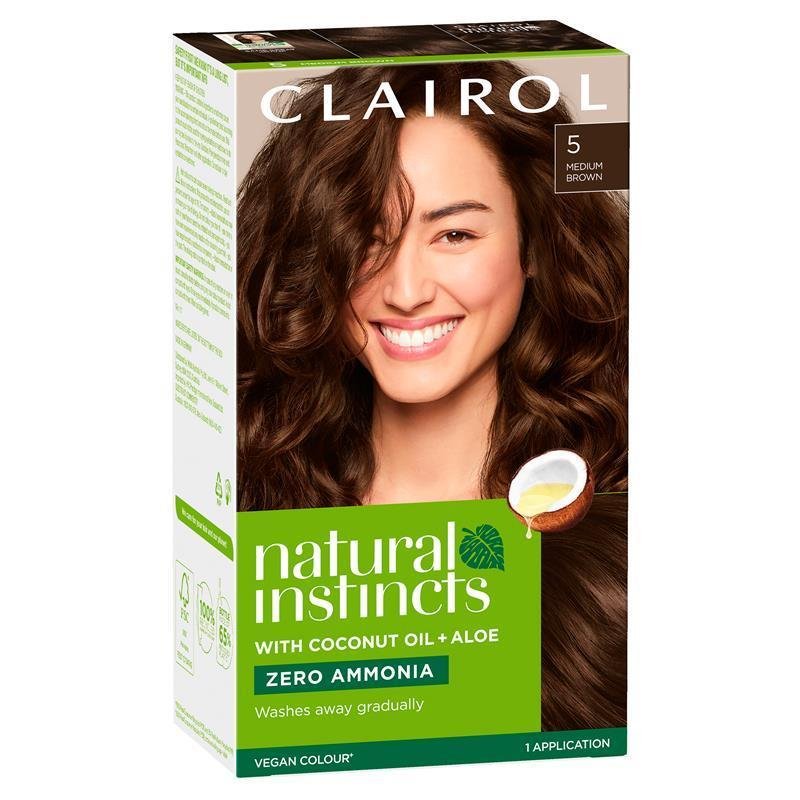 Natural Instincts 天然印象 半永久染发膏 5 中棕色