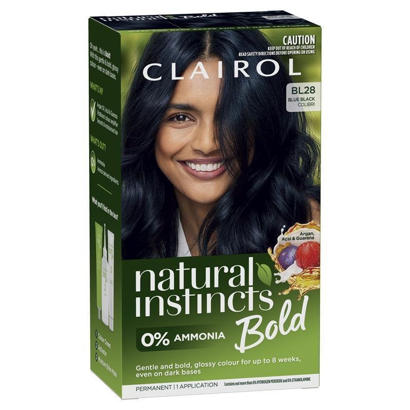 伊卡璐 Natural Instincts Bold 永久染发膏 蓝黑色