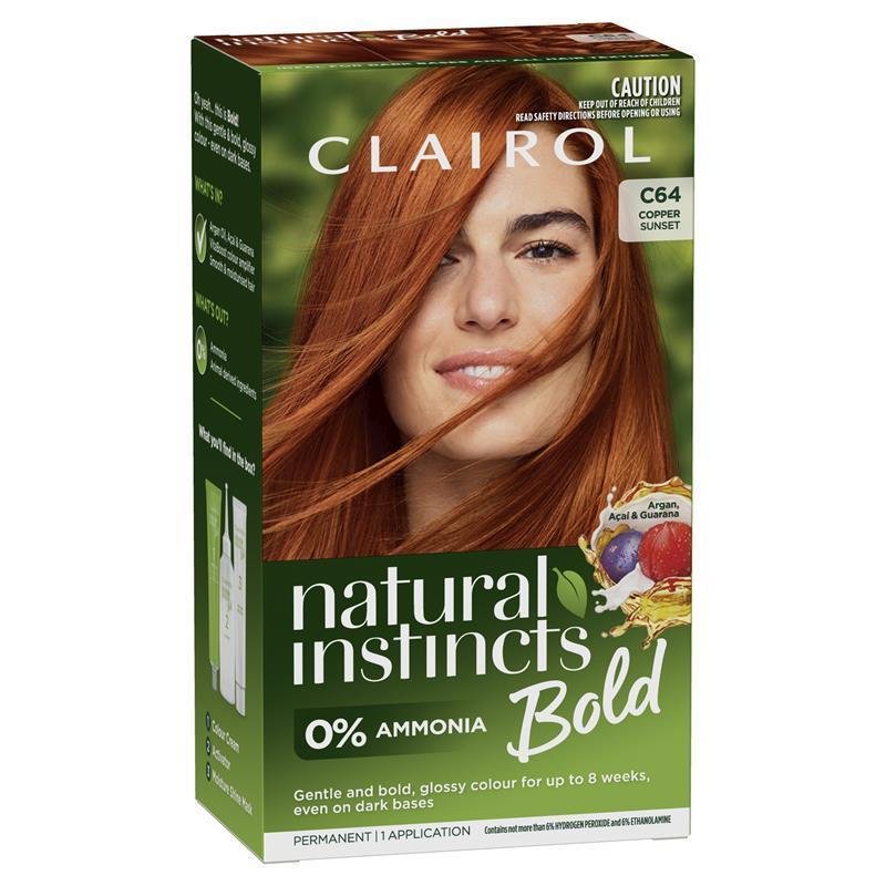 伊卡璐 Natural Instincts Bold 永久染发膏 铜色日落（Copper Sunset）