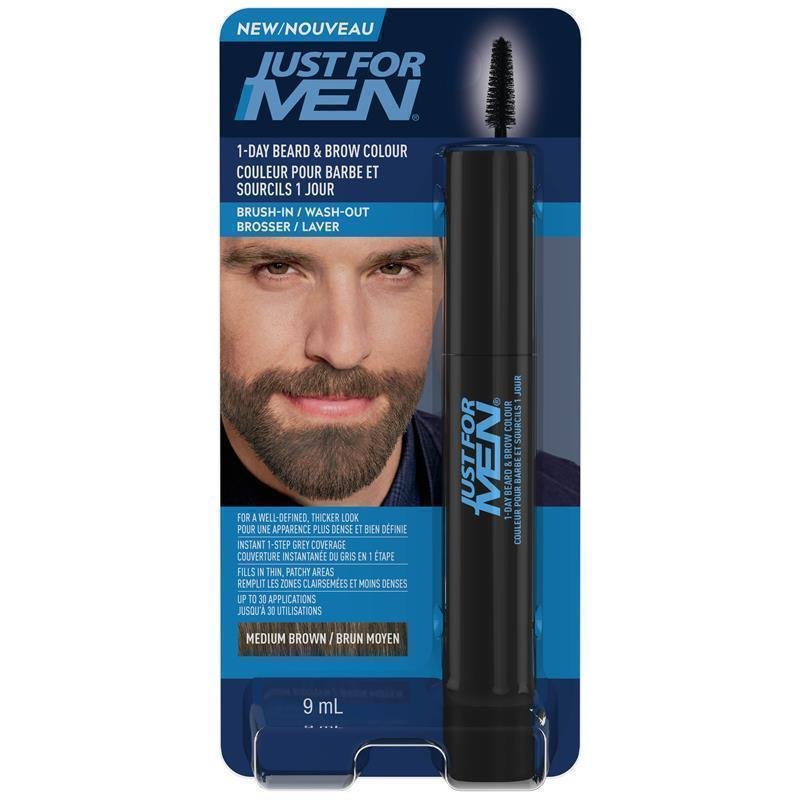 Just for Men 胡须眉毛染色凝胶 中棕色