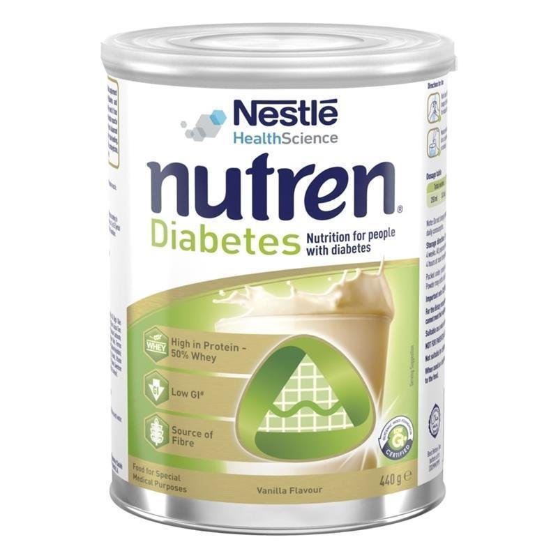 Nutren Diabetes 低GI营养配方粉 香草味 440g