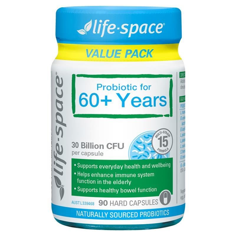 Life-Space 60岁以上益生菌 90粒