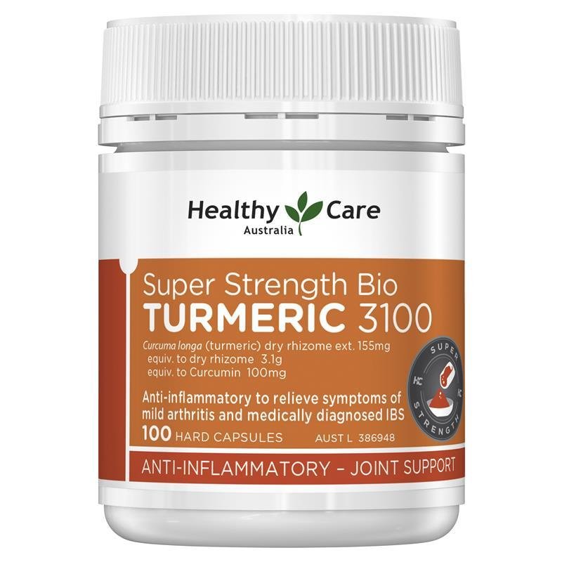 Healthy Care 高强度姜黄 3100mg 100粒