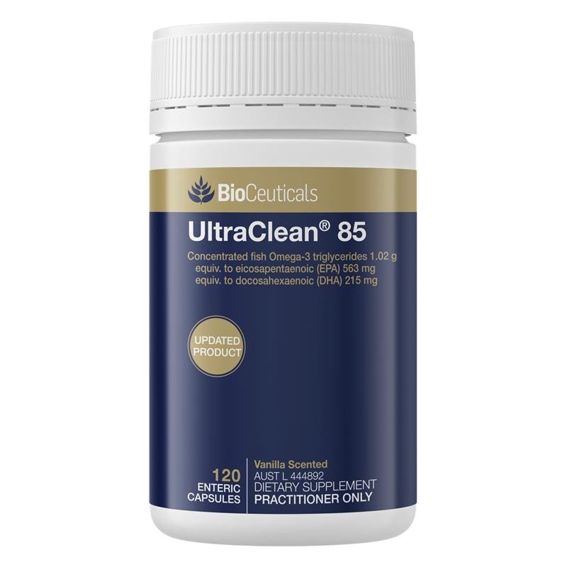 BioCeuticals UltraClean 85 高纯度鱼油 120粒