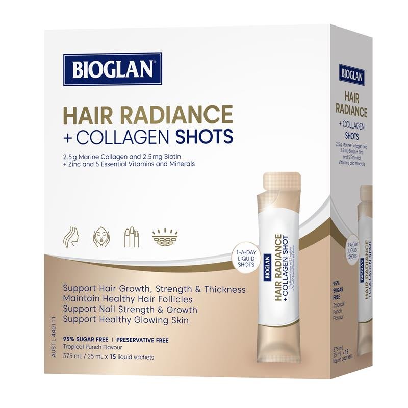 Bioglan 秀发焕亮+胶原蛋白饮 25ml×15支