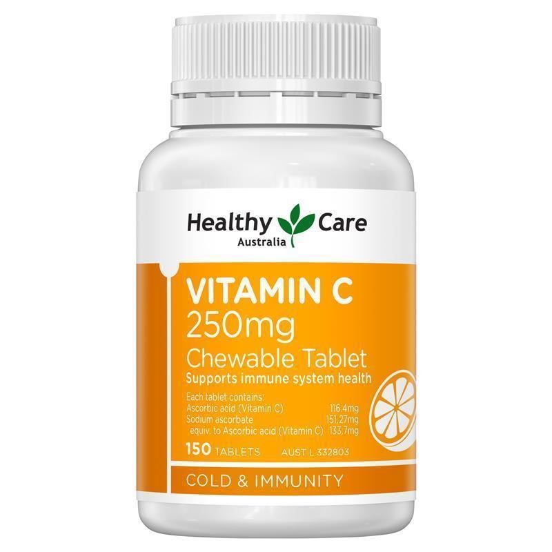 Healthy Care 维生素C 250mg 150片咀嚼片