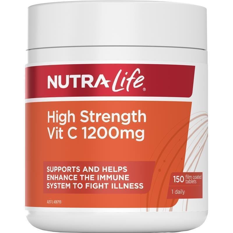 Nutra-Life 高浓度维生素C 1200mg 150片
