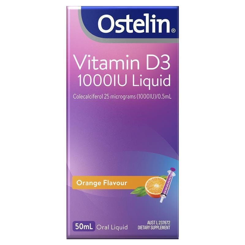 Ostelin 奥斯特林 维生素D3液体 1000IU 50ml
