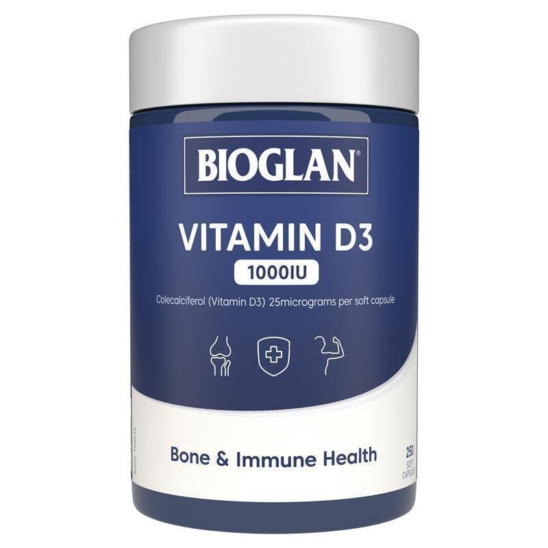 Bioglan 百澳莱 维生素D3 1000IU 250粒
