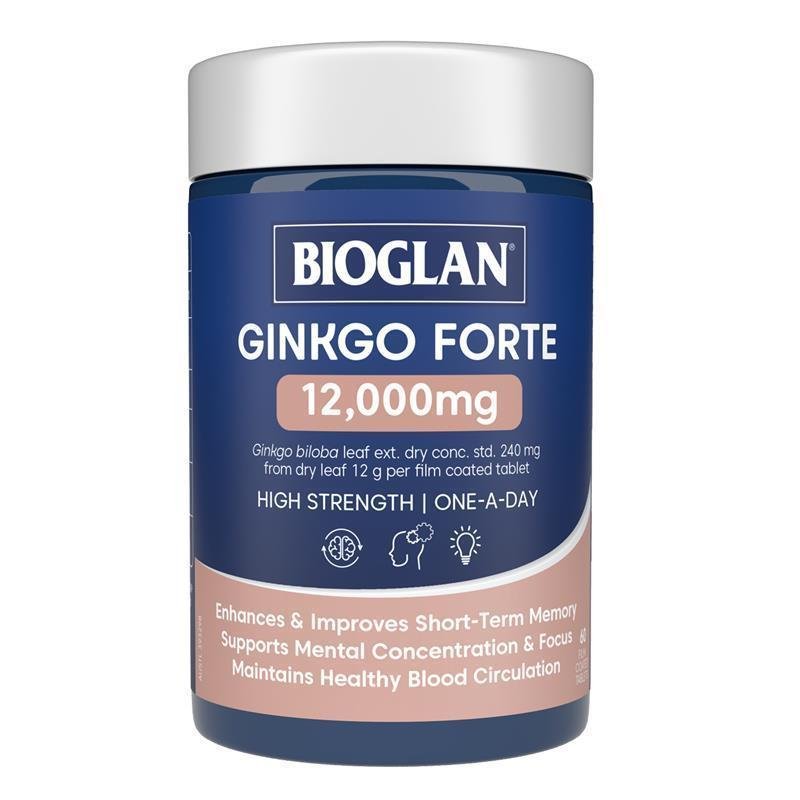 Bioglan 百澳莱 银杏精华 12000mg 60片