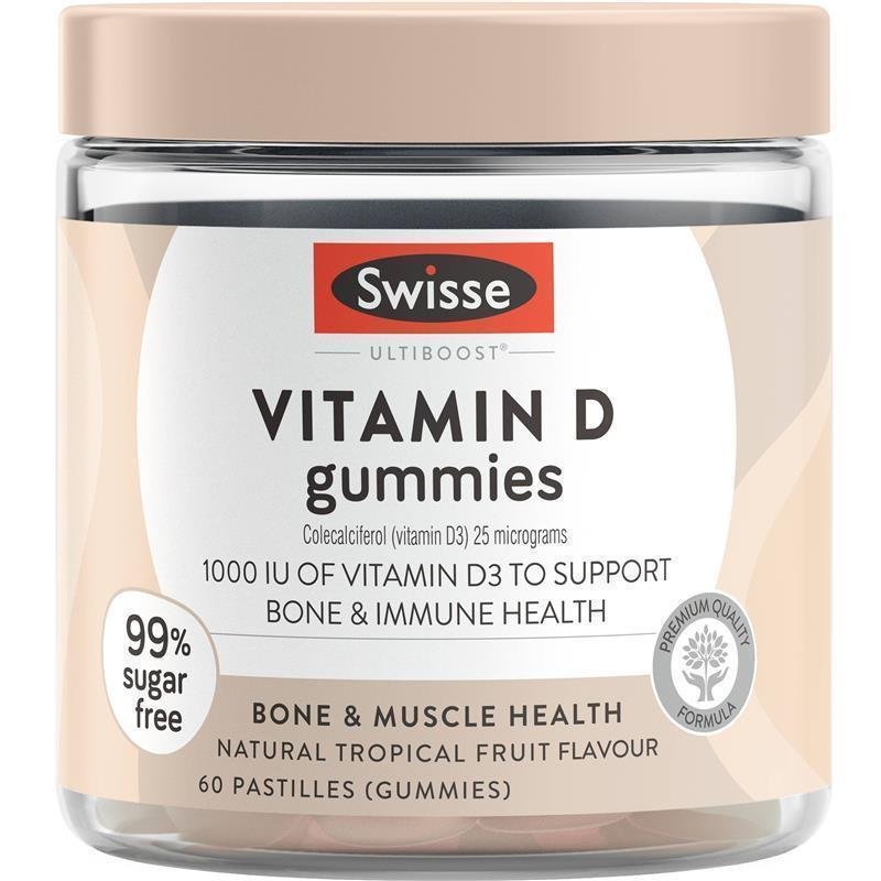 Swisse 维生素D软糖 60粒