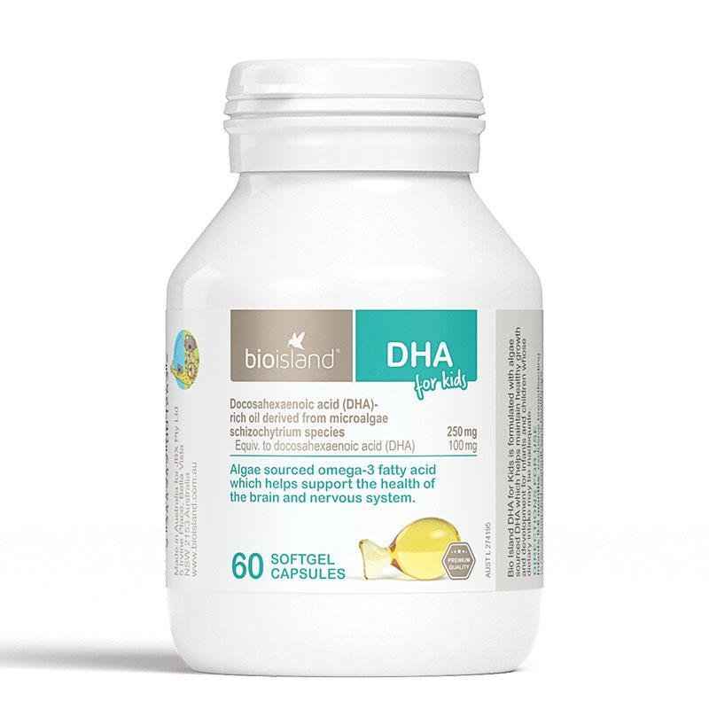 Bio Island 儿童DHA 60粒