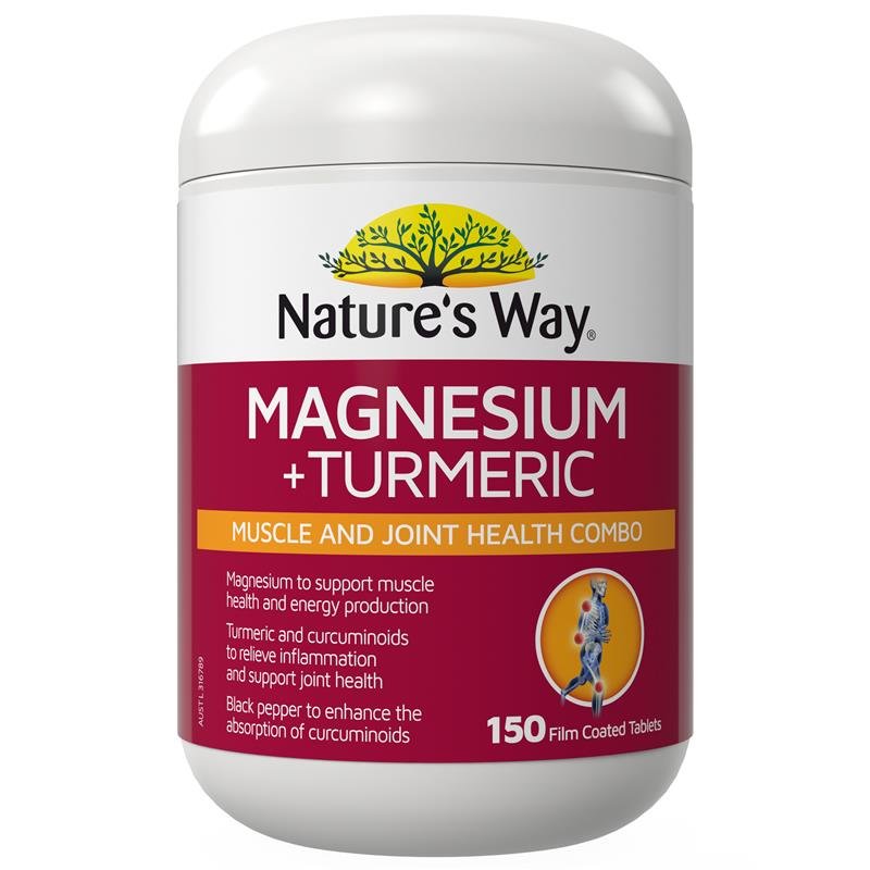 Nature's Way 镁+姜黄 150片