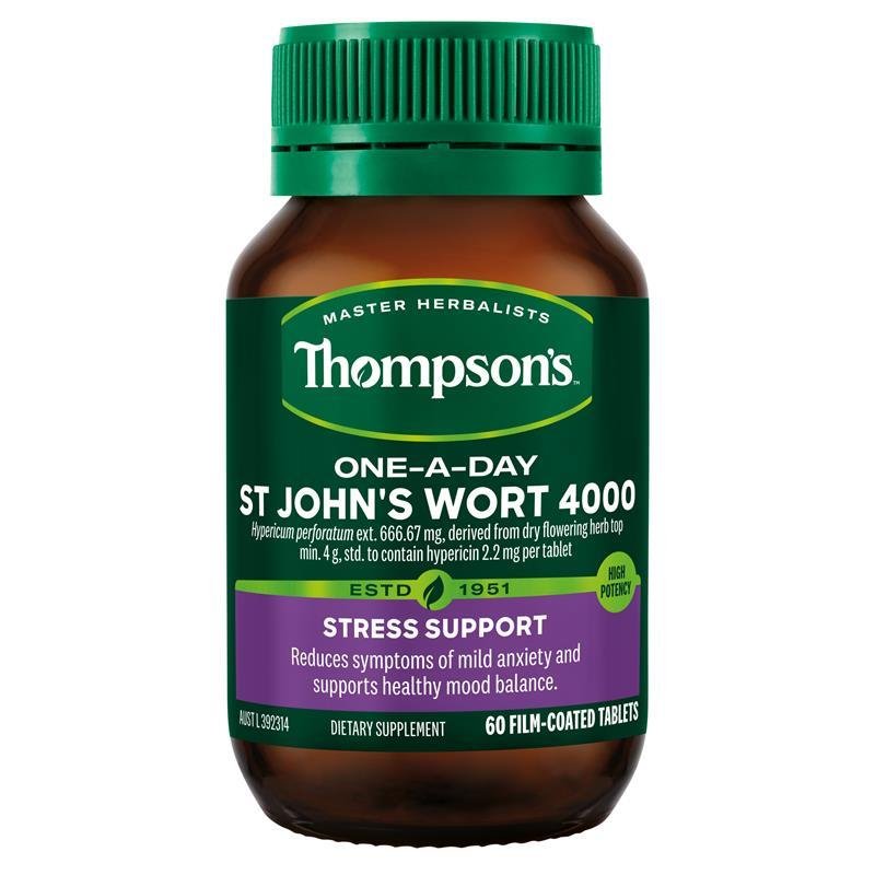 Thompson's 圣约翰草 4000mg 60片