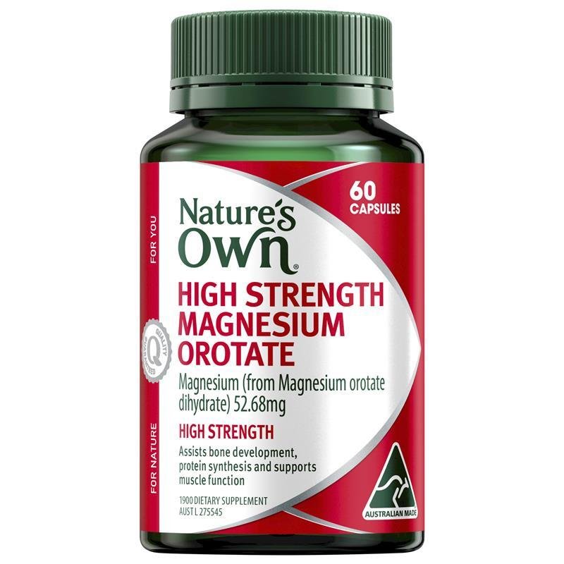 Nature's Own 高浓度乳清酸镁 60粒