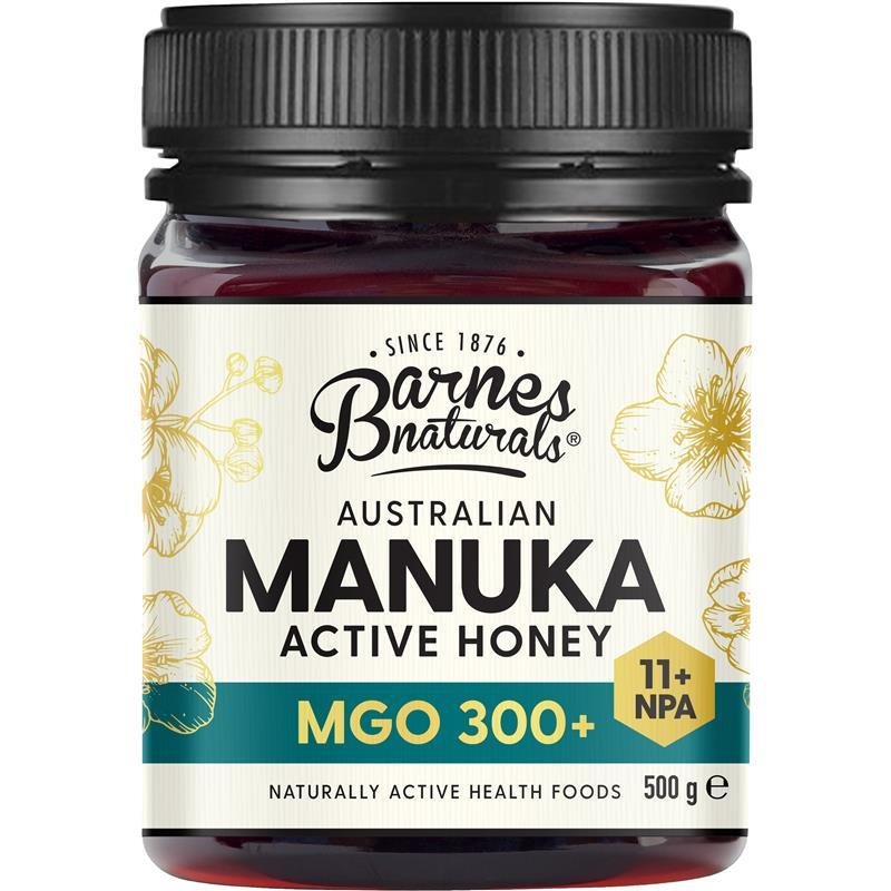 Barnes Naturals 麦卢卡蜂蜜 MGO 300+ 500g