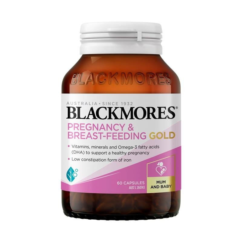 Blackmores 孕期哺乳黄金营养素 60粒