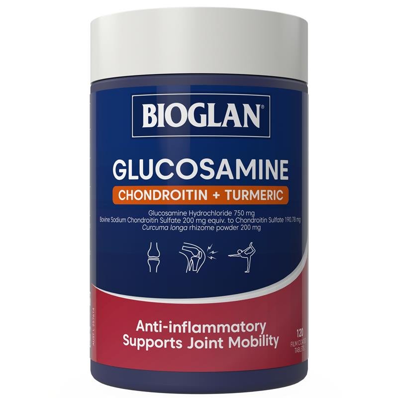 Bioglan 氨糖+软骨素+姜黄 120片