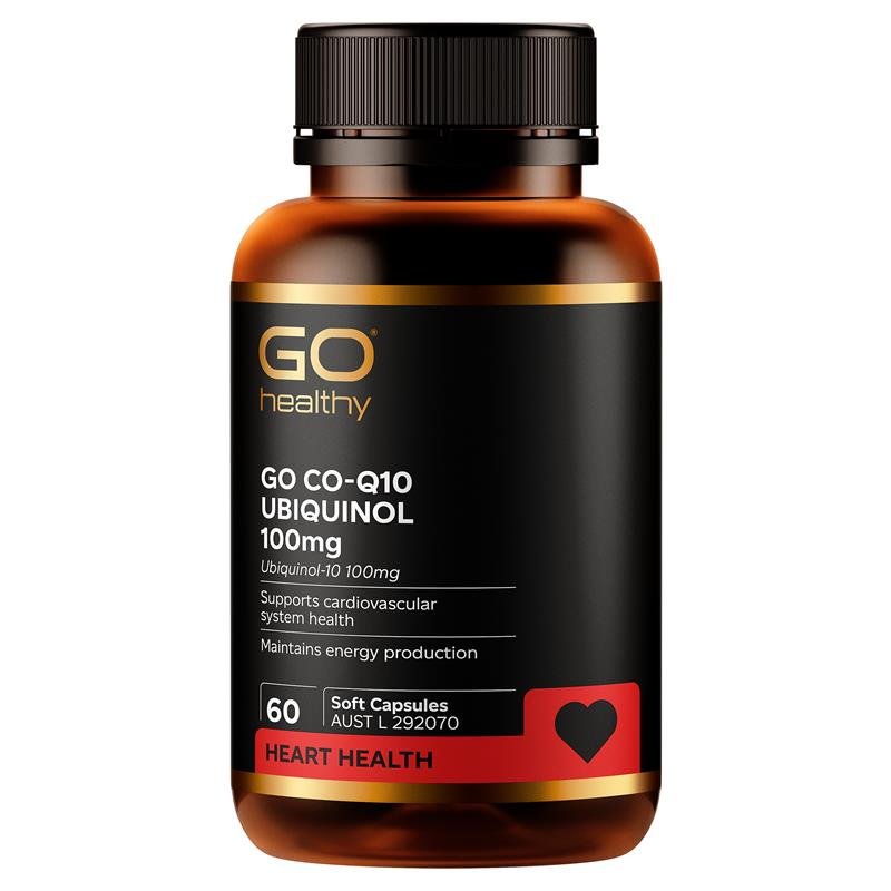 GO Healthy 辅酶Q10 还原型泛醇 100mg 60粒