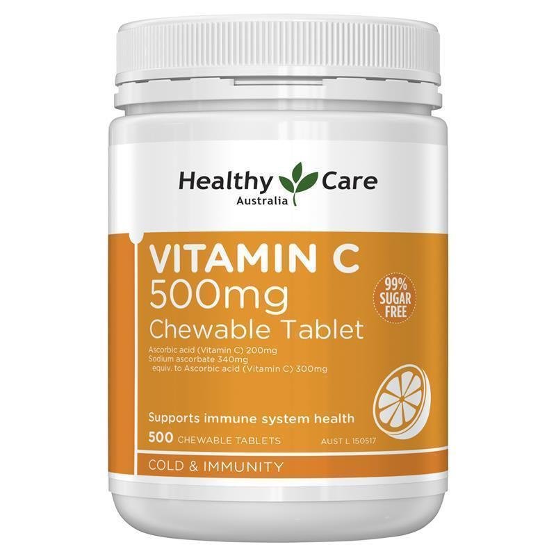 Healthy Care 维生素C咀嚼片 500mg 500片