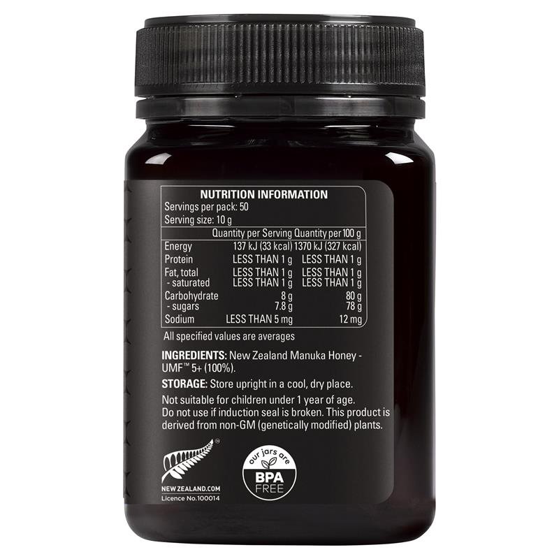 Comvita UMF 5+ 麦卢卡蜂蜜 500g