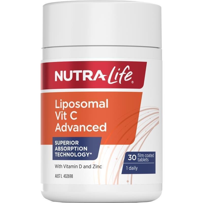Nutra-Life 脂质体维生素C 加强 30片