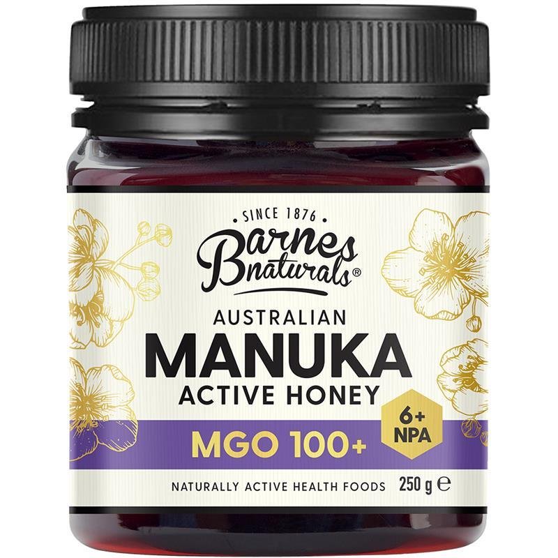 Barnes Naturals 澳洲麦卢卡蜂蜜 MGO 100+ 250g